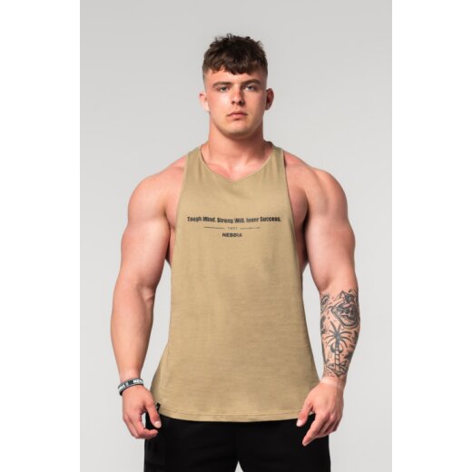 Nebbia Fitness-Tanktop FLEXIN 360 Green M