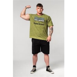 Nebbia Washed-off oversized T-Shirt HERITAGE 355 Green M
