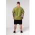 Nebbia Washed-off oversized T-Shirt HERITAGE 355 Green M