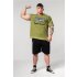 Nebbia Washed-off oversized T-Shirt HERITAGE 355 Green M
