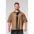 Nebbia Washed-off Oversized T-Shirt 90s THROWBACK 347 Light Brown L