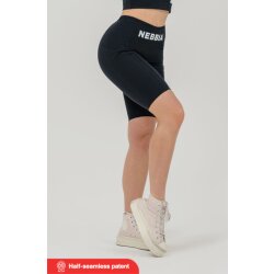 Nebbia Radlerhose mit hohem Bund 10 GYM THERAPY 628 Black