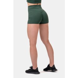 Nebbia Classic HERO High Waist Shorts 582 Dark Green XS