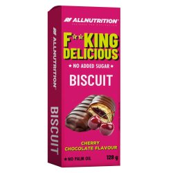 Allnutrition Fitking Delicious Biscuit 128g Cherry Chocolate