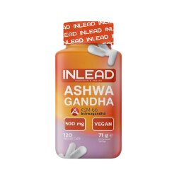 Inlead Nutrition Ashwagandha KSM-66 120 Caps