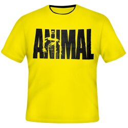 Universal Nutrition T-Shirt Animal Double Neck - Gelb - XXL