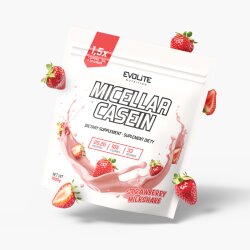 Evolite Nutrition Casein 1kg Strawberry Milkshake