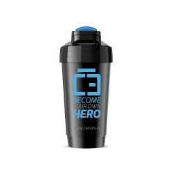 Triceps Shaker 700ml Become Your Own Hero Black-Blue