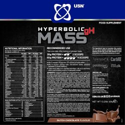 USN Hyperbolic Mass 6000g Dutch Chocolate
