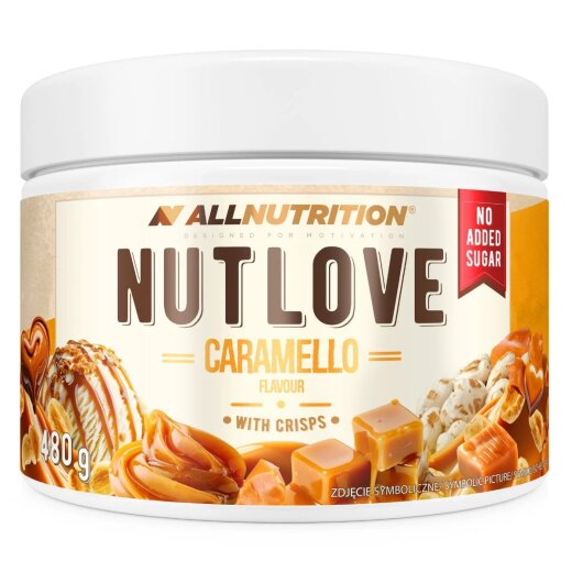 Allnutrition Nutlove 480g Caramello Flavour with Crisps