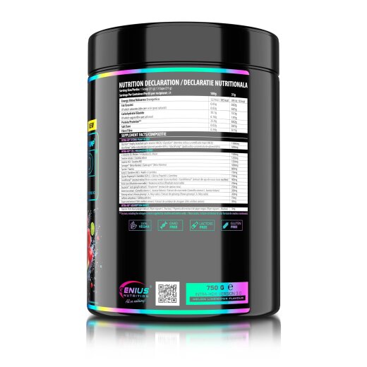 Genius Nutrition Intra-HD 750g Melon Limewater