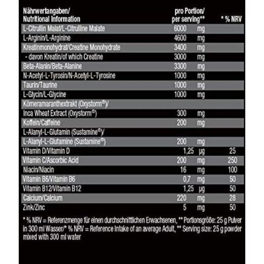 Weider Total Rush 2.0 375g Cranberry MHD 31.08.25