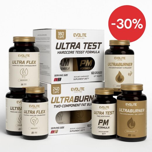 Evolite Nutrition Ultra Test + Ultra Burner + Ultra Flex ANGEBOT
