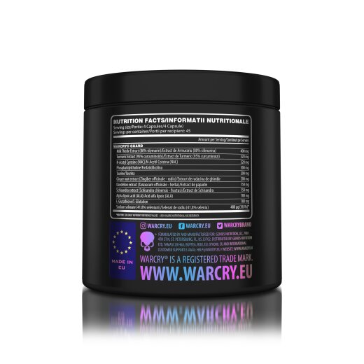 Genius Nutrition Warcry Guard 180caps