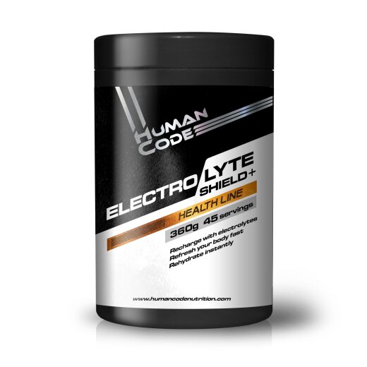 Human Code Electrolyte Shield 360g Green Apple