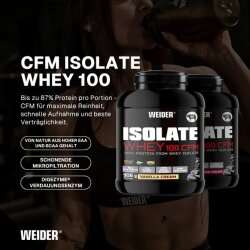 Weider Isolate Whey 100 CFM 2kg Schoko