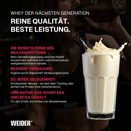 Weider Isolate Whey 100 CFM 2kg Vanilla