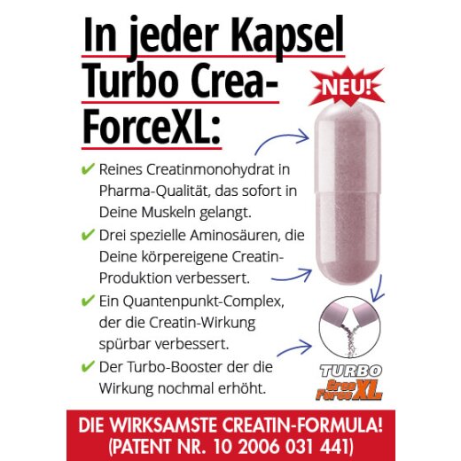Goldfield Turbo Crea Force XL 60caps