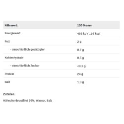 Allnutrition Fitmeal Hähnchenbrust in eigener Sauce 150g