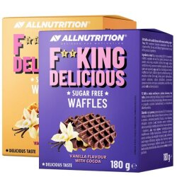 Allnutrition Fitking Delicious Waffles Vanilla with Cocoa...