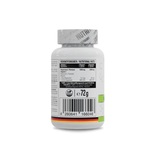 MST Nutrition Magtein Magnesium L-Threonate 1000mg | Gehirn & Schlaf