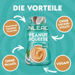 Inlead Nutrition Peanut Squeeze 520g Chocolate