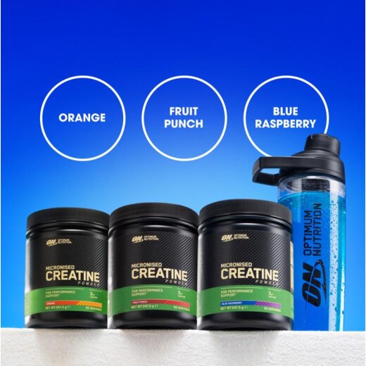 Optimum Nutrition Creatine Monohydrate 247,5g Orange