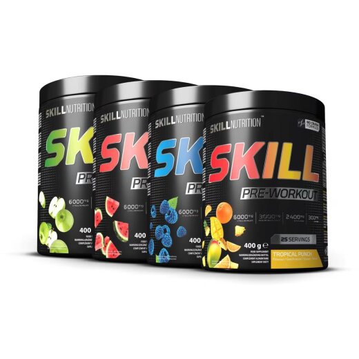 Skill Nutrition Pre-Workout 400g Sour Gummies