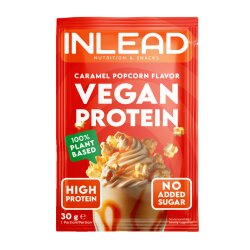 Inlead Nutrition Vegan Protein 30g Caramel Popcorn