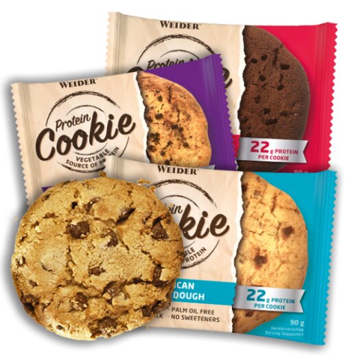 Weider Protein Cookie Vegan 90g Caramel Choco Fudge