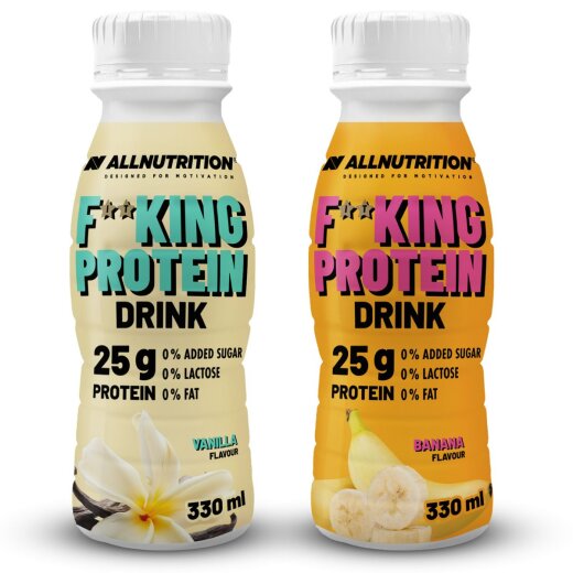 Allnutrition Fitking Protein Drink 330ml Banana