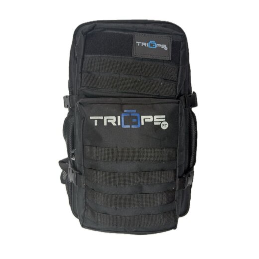 Triceps.at Tactical Bag Allblack 45L
