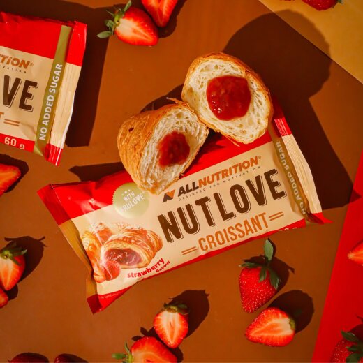 Allnutrition Nutlove Croissant 60g Strawbery