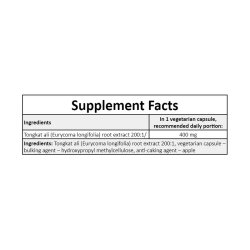 Hiro Lab Tongat Ali 400mg - 90 vegane Kapseln