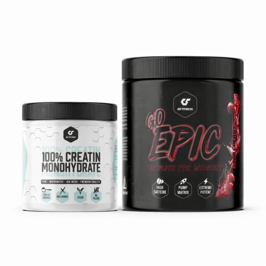 Gofitness Nutrition Go Epic 260g Sour Cherry + Creatine Monohydrate 300g