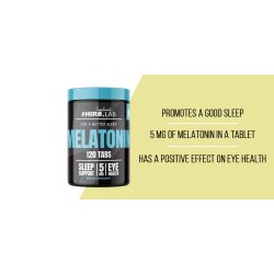 Hiro Lab Melatonin 5 mg - 120 Tabletten