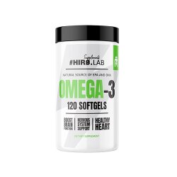 Hiro Lab Omega 3 - 1000 mg Fischöl - 330 EPA / 220...