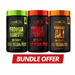 Hiro Lab Ultimate Men Stack - Testo Stack - Fadogia,...