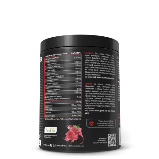 Skill Nutrition EAA + Electrolytes – 450g Orange