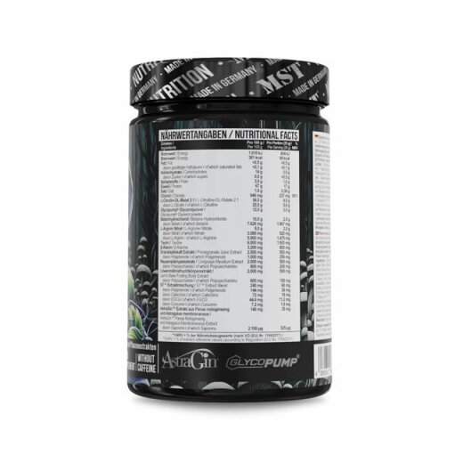 Mst Nutrition Neuro Pump 540g Red Apple