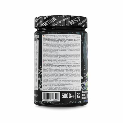 Mst Nutrition Neuro Pump 540g Red Apple