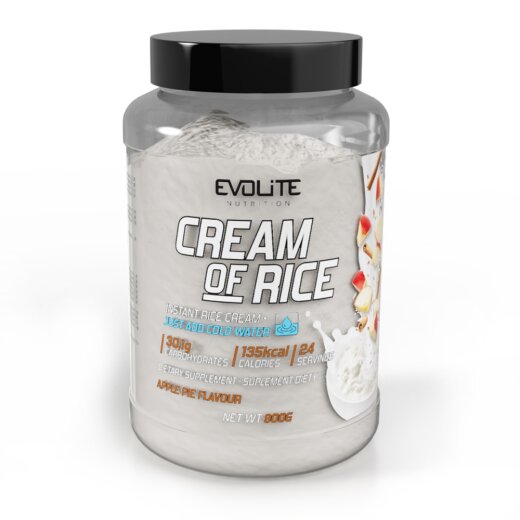 Evolite Nutrition Cream of Rice 900g Apple Pie