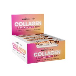 Hiro Lab Collagen Protein Bar 12x 50g Caramel Toffee