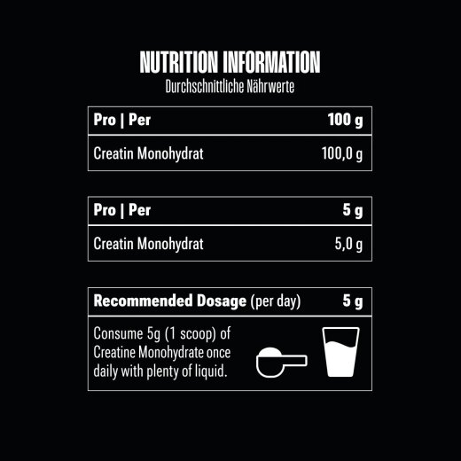 Big Zone Creatine Monohydrate 1kg