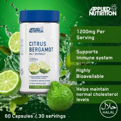 Applied Nutrition Citrus Bergamot 60caps