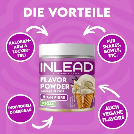 Inlead Nutrition Flavor Powder 90g Vanilla