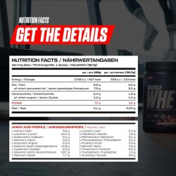 Vast Muscle Whey Protein 900g Bourbon Vanilla