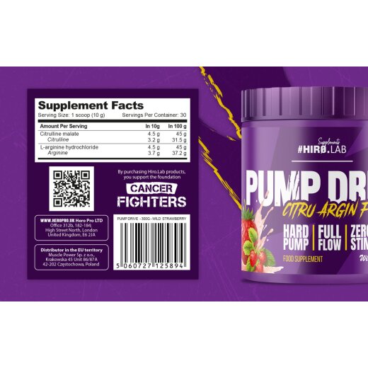 Hiro Lab Pump Drive 300g