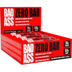 BAD ASS Zero Bar 60g - Chocolate Cake - 12er Pack