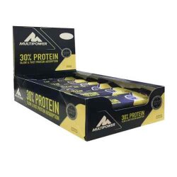 Multipower 30% Protein Bar 50g - Banana - 24er Pack